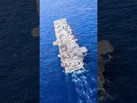 The Warship That Launches Jets Without Catapults
