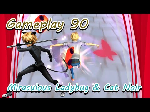 Miraculous Ladybug & Cat Noi‪r 🐞 Time To Battle, Run & Jump Gameplay 90 #Miraculous