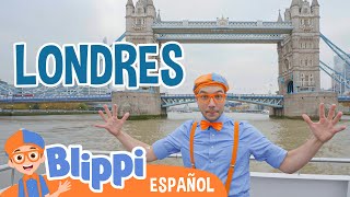 ⭐NUEVO⭐ Paseo en barco por Londres 🛥️ Blippi Español | Videos educativos para niños | Juega