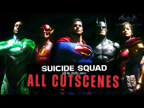 Suicide Squad: Kill the Justice League – All Cutscenes (Full Game + Episodes) [4K 60fps]