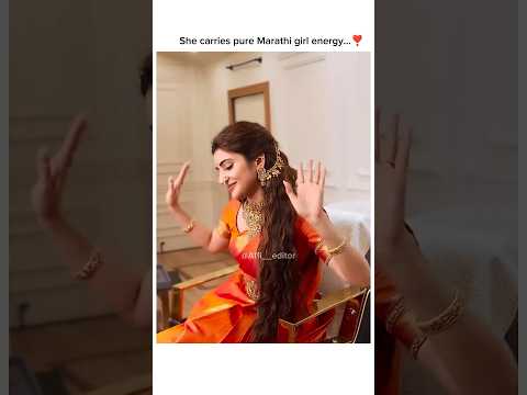 Can't deal with this Marathi mulgi ๐ซฐ๐ปโค๏ธ #sreeleela #marathi #dance