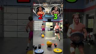 Bodybuilder vs CrossFit (who is faster)