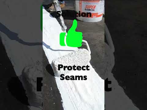EPDM Rubber Roof Seams will rip your pocket if you don't do this #diy #construction