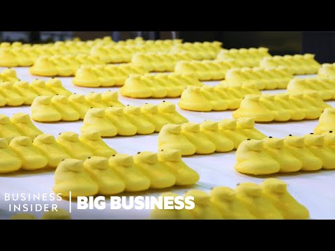How 5.5 Million Peeps Are Made For Easter | Big Business