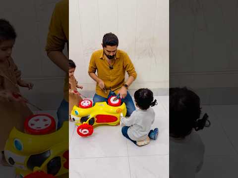 Shanu 👦 ki gari 🚙 kharab ho gyee 😱 #foryou #funny #viral #shorts