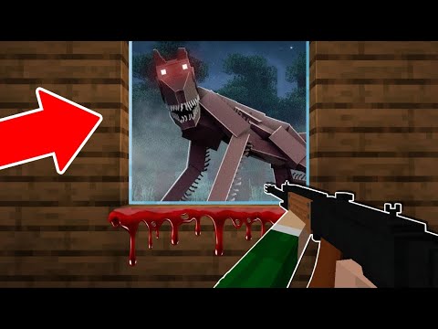 ADICIONEI ARMAS PARA LUTAR COM LOBISOMEM NO MINECRAFT!! (Wolfman)