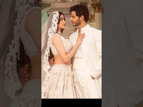 Janhvi Kapoor and Ishaan Khatter's Wedding Shoot | Bollywood Style | Celebrity Fashion | Couple Fun