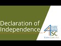 Understanding the Declaration of Independence