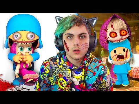 AJUDA! MASHA COME TALKING POCOYO da DARK WEB! Confronto épico!