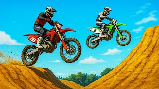CURSE CU MOTOCICLETE PE TRASEUL DE OFFROAD IN GTA!