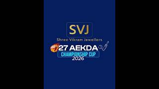 MATCH - 5 || SVJ vs DOMINATORS || 27 SVJ AEKDA CRICKET CUP 2026