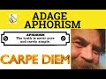 Understanding Adages and Aphorisms