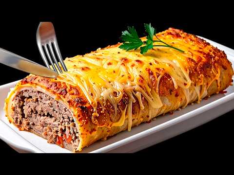 Der leckerste Hackbraten aller Zeiten! Niemand kennt dieses Rezept! So schnell und lecker