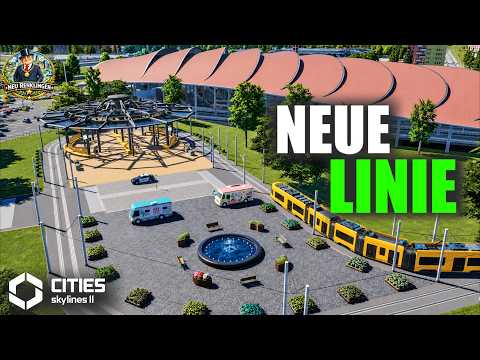Neue Straßenbahn zum Hauptbahnhof! | Cities Skylines 2