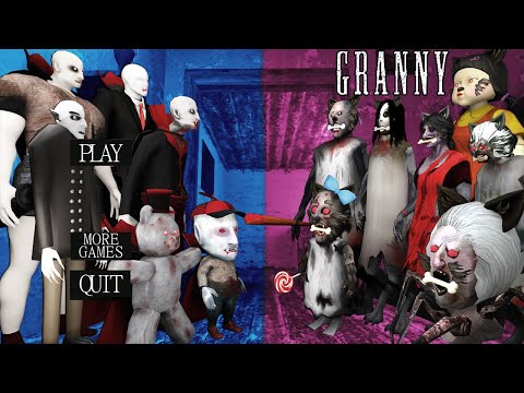 VAMPIRE vs WEREWOLF Bosses Mode - Granny Animation Full Gameplay