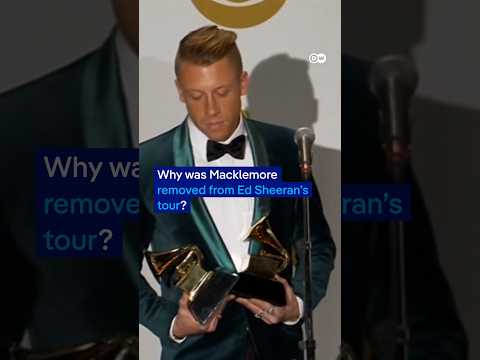 Why did Macklemore’s speech on Palestine get him removed from Ed Sheeran’s tour? | DW News