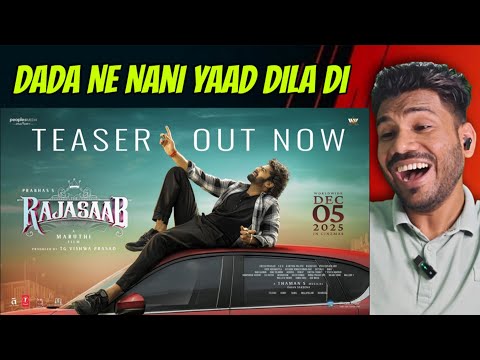 The Raja Saab Teaser Reaction | Prabhas | Maruthi | Thaman | TG Vishwa Prasad