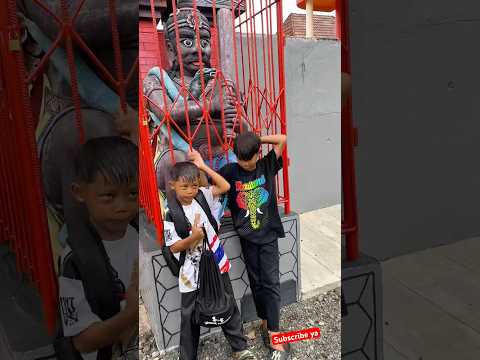 Liat ibadah agama Buddha #davidsunairi #wargads #anakdesa #minivlog