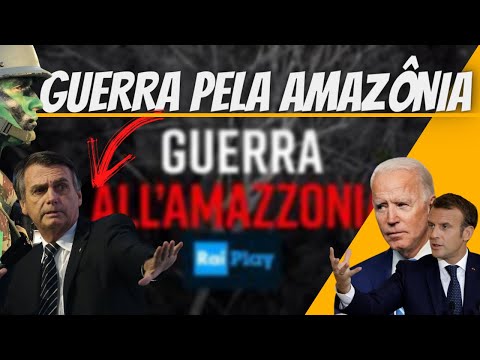TV Italiana fala em Guerra pela Amazônia: Os Globalistas querem isso!