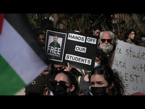 Hundreds protest in New York after the arrest of a pro-Palestinian activist | AFP