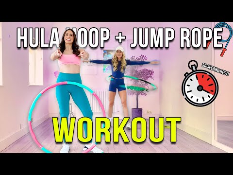 Hula Hoop & Jump Rope Workout | @LaurenJumps