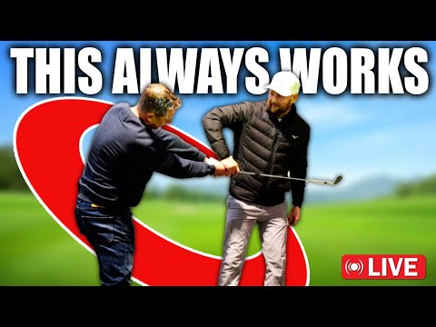 The BEST GOLF LESSON For Your Irons! Live Golf Lesson