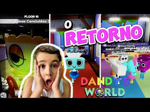 DANDY'S WORLD O RETORNO!!! #roblox #dandysworld #viral