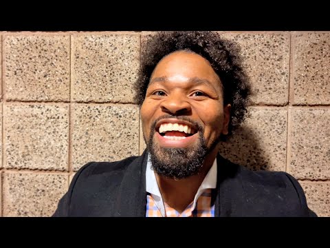 Shawn porter says rolly has no chin! Questions him after doing stanky leg vs barroso!