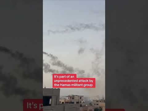 Rockets fired into Israel as sirens wail