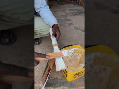 Cricket Bat Repair | How to Change Bat Handle For Easy #cricket #repair #shorts