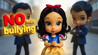 👑🛡️ Las Junior SALVAN a BLANCANIEVES del BULLYING! 😡💪 | Princesas Disney 🌟✨