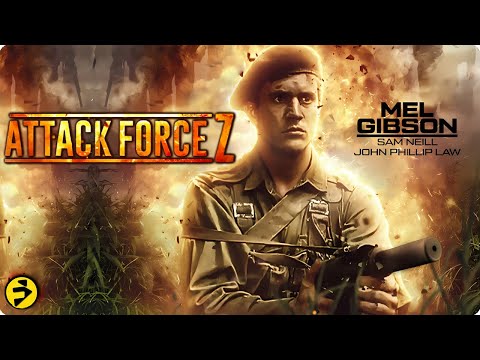 Mel Gibson Leads a Secret WW2 Assault | ATTACK FORCE Z | Classic Action Movie