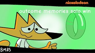 Outcome Memories | Solo win | Nick:The Mutant-Fox |Rardom Storys