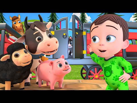 Train Choo Choo Song - Children Toddler Songs - Nursery Rhymes & Kids Songs