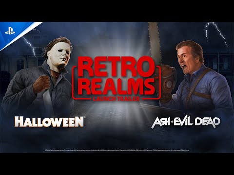 RetroRealms Halloween and Ash vs Evil Dead - Launch Trailer | PS5 & PS4 Games