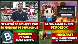 IBAI se LLENA DE DISLIKES por SU MUNDIAL DE DESAYUNOS | HASTA SIEMPRE ROBLOX | BADABUN SE DESPIDE