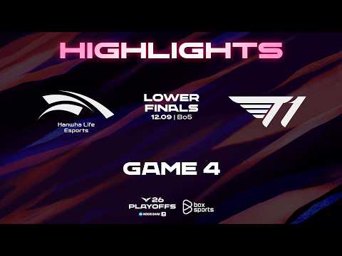 Highlights HLE vs T1 | Game 4 | 2026 LCK Playoffs <strong>Lower</strong> Finals