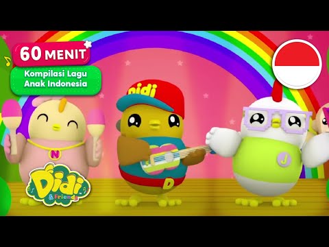 60 Menit Lagu Anak Indonesia | Didi & Friends Indonesia | Kalau Kau Suka Hati, Dan Lain-Lain