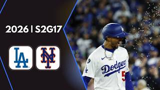 Los Angeles Dodgers vs. New York Mets | 2026 S2G17 | MLB The Show 26 Franchise