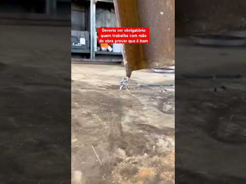 Deveria ser obrigatório quem trabalha com mão de obra provar que é bom
