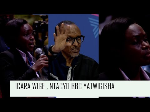 UMUNSI W UMUKARA UBWO UMUNYAMAKURU WA BBC YABAZAGA PEREZIDA KAGAME   AKAMUHA ISOMO MU MINOTA 15