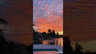 Amazing SUNSET in Florida | Ft Myers,  Florida #shorts