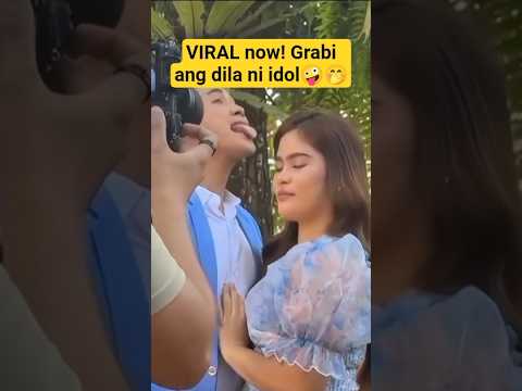VIRAL Now! Grabi Ang Dila ni idol🤪🤭 #viral #trending #funny #eliasjtv #abegail #photoshoot