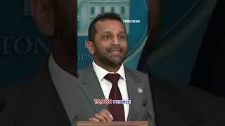 Kash Patel reveals bombshell crime data under Trump's leadership #shorts #crime #foxnews #trump