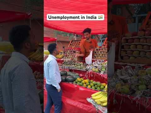 Unemployment in india 😂 #comedy #toseeftk #funny