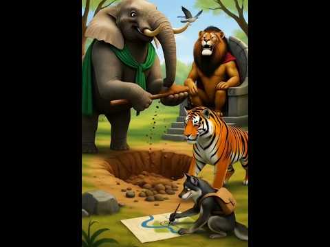cartoon sher wale bandar wale #comedyshorts #sher #shortvideo #bandarvideo