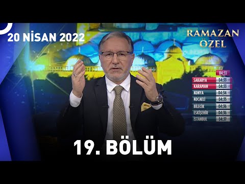 Prof. Dr. Mustafa Karataş ile Sahur Vakti - 20 Nisan 2022