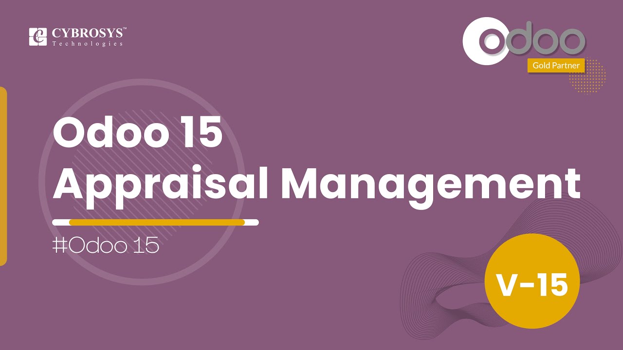 Odoo 15 Appraisal Management | What's New in Odoo 15 Appraisal | Employees' Appraisal Odoo Appraisal | 2/8/2022

Appraisal management is the process that takes continuous monitoring and review of the performance of the employees.