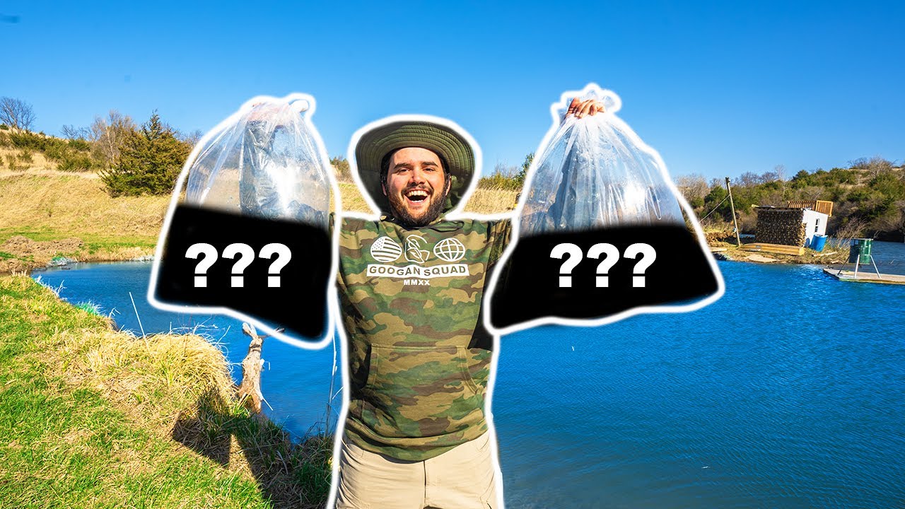 Stocking my backyard pond with trophy fish!