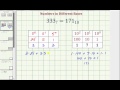Understanding Base Conversion
